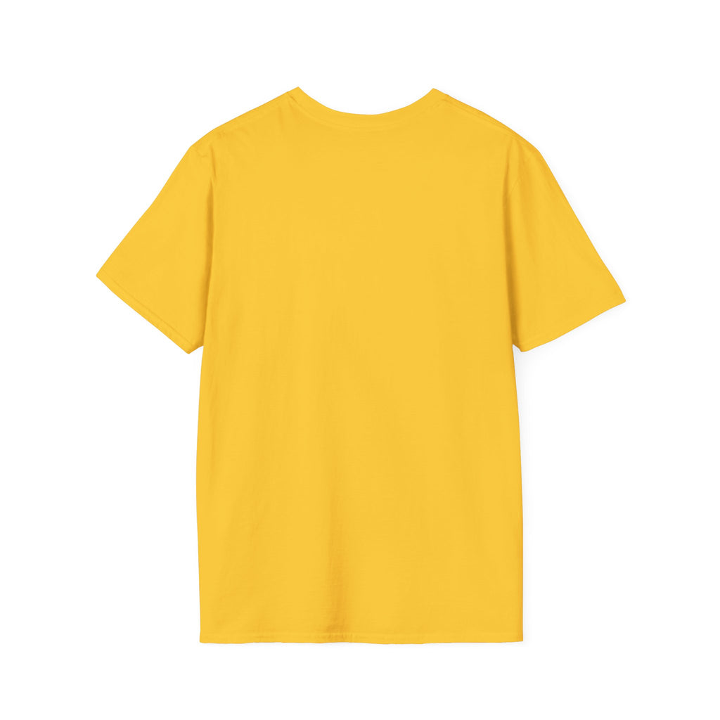 Caution Coyote Unisex Softstyle T-Shirt - Fun Graphic Tee for Animal Lovers