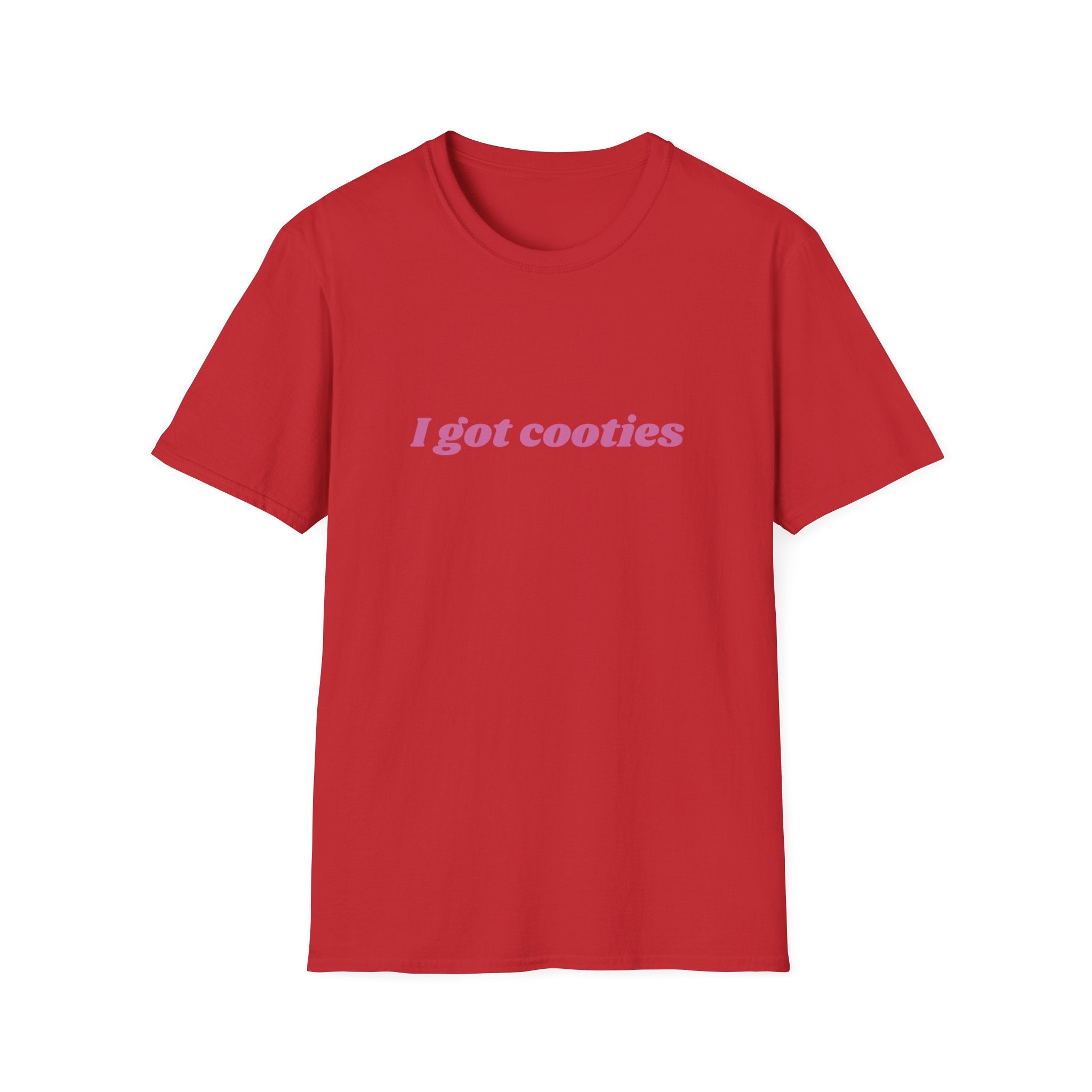 I got cooties - retro Softstyle T-Shirt Light Blue / S 