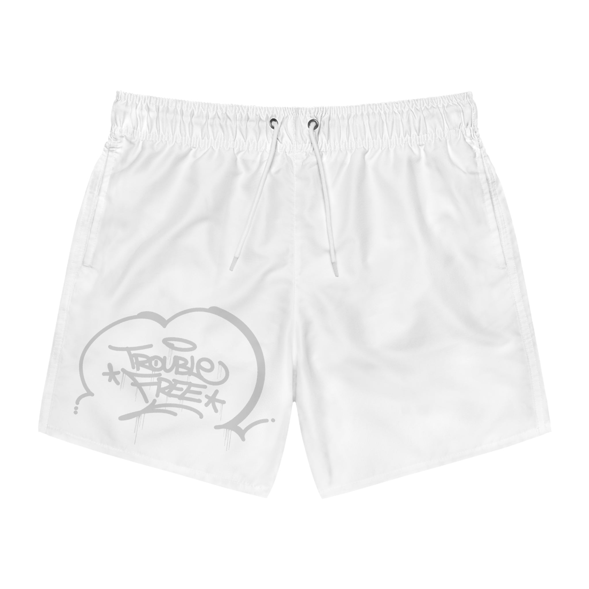 “Trouble Free”. Swim Trunks (AOP)