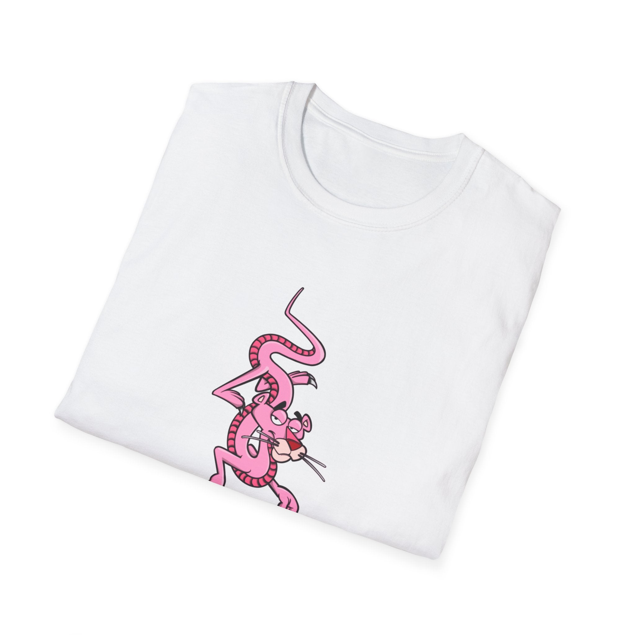 Dragon Mashup Pink Panther White / S 