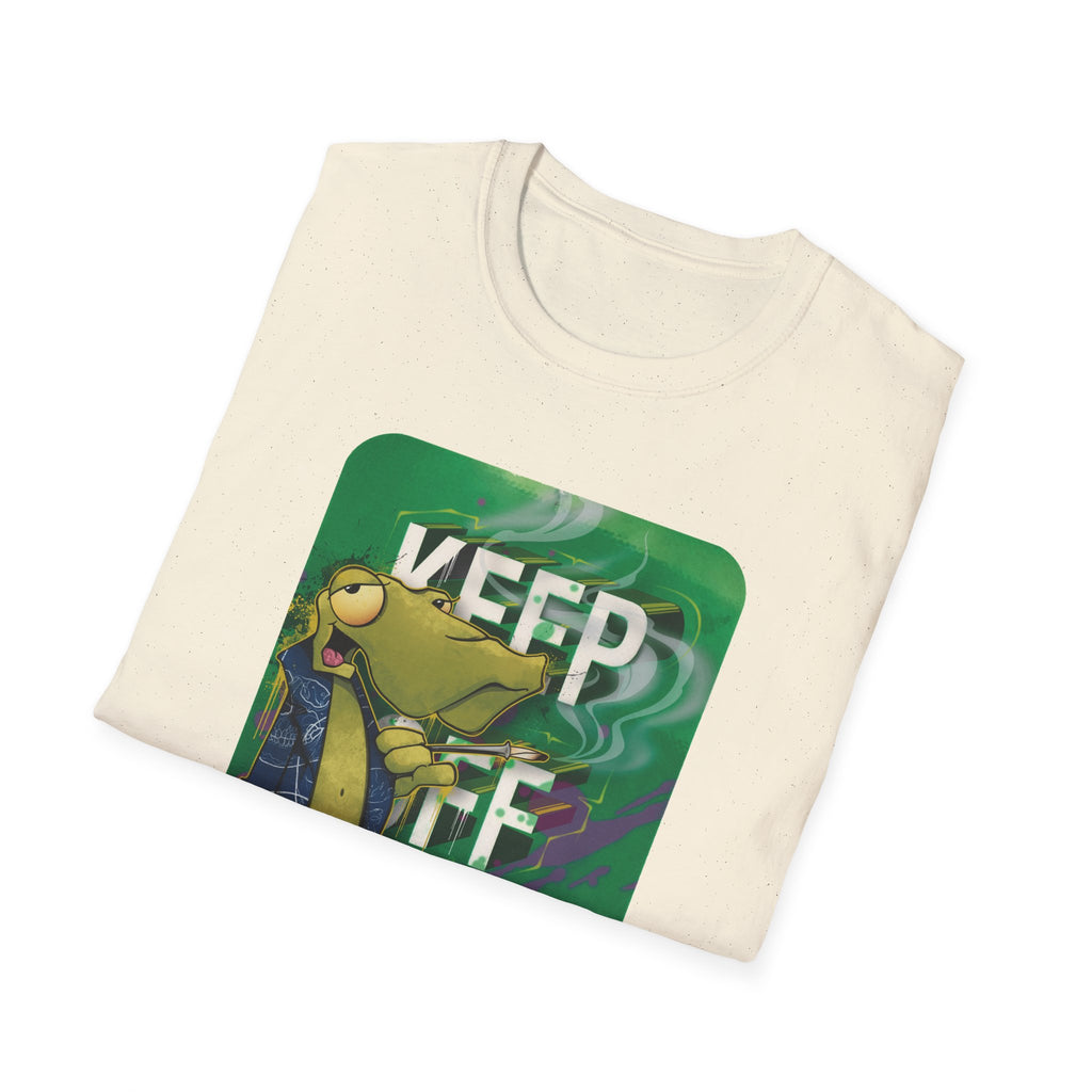 Cool Vibe Unisex Softstyle T-Shirt - 'Keep It Grass' Graphic Tee S / Daisy 