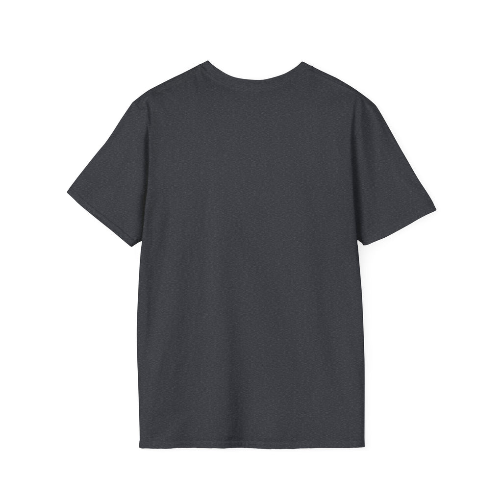 Caution Coyote Unisex Softstyle T-Shirt - Fun Graphic Tee for Animal Lovers