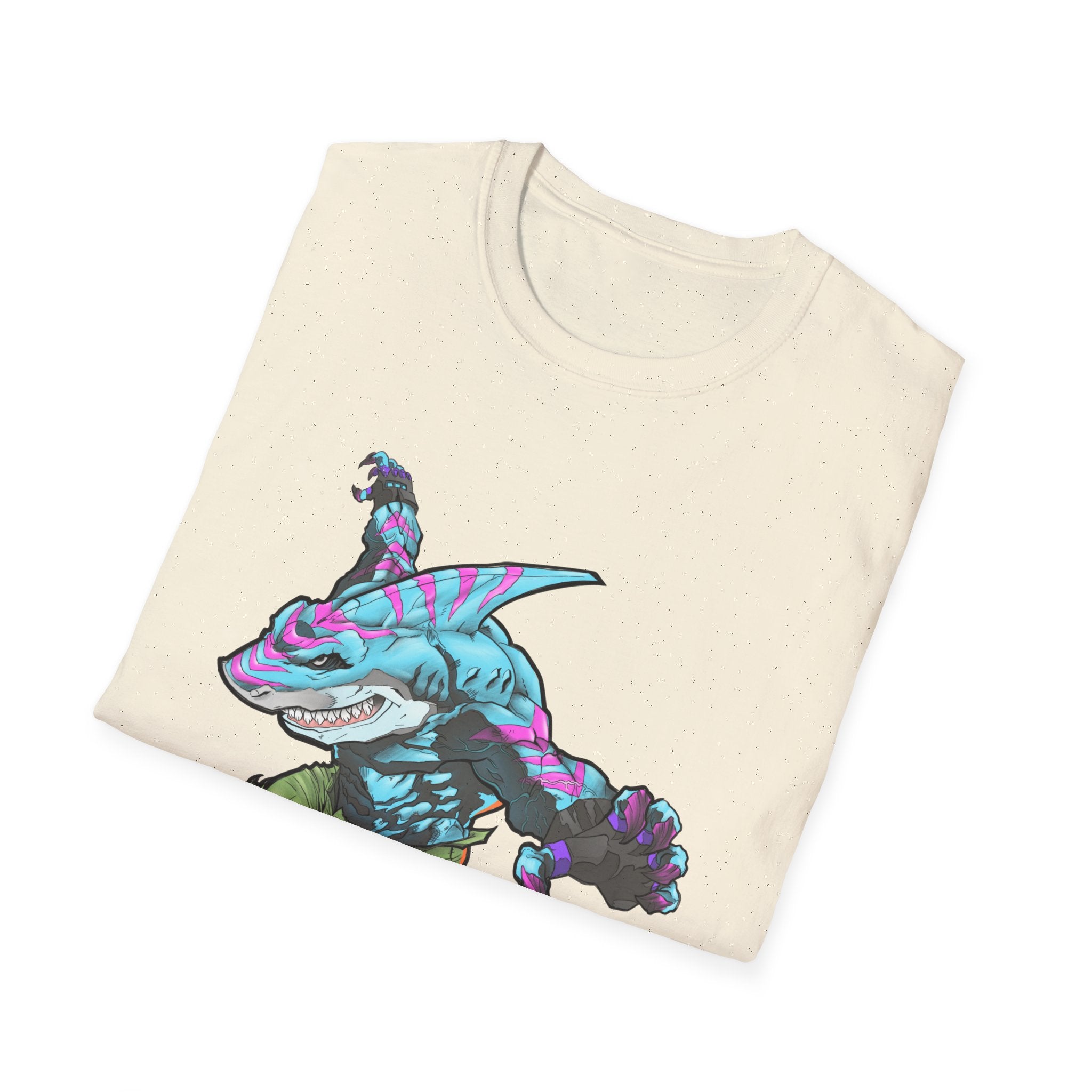 Street shark - retro Softstyle T-Shirt