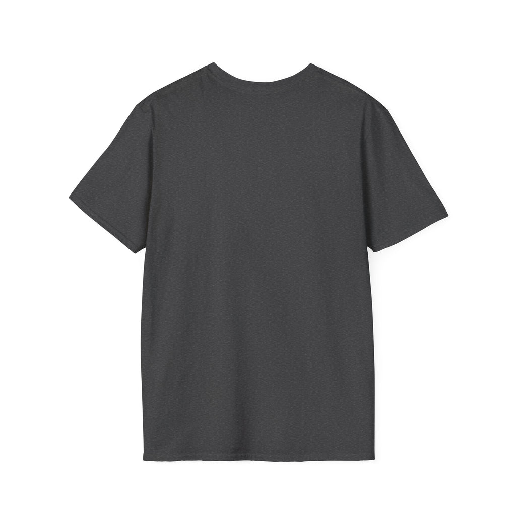 Caution Coyote Unisex Softstyle T-Shirt - Fun Graphic Tee for Animal Lovers