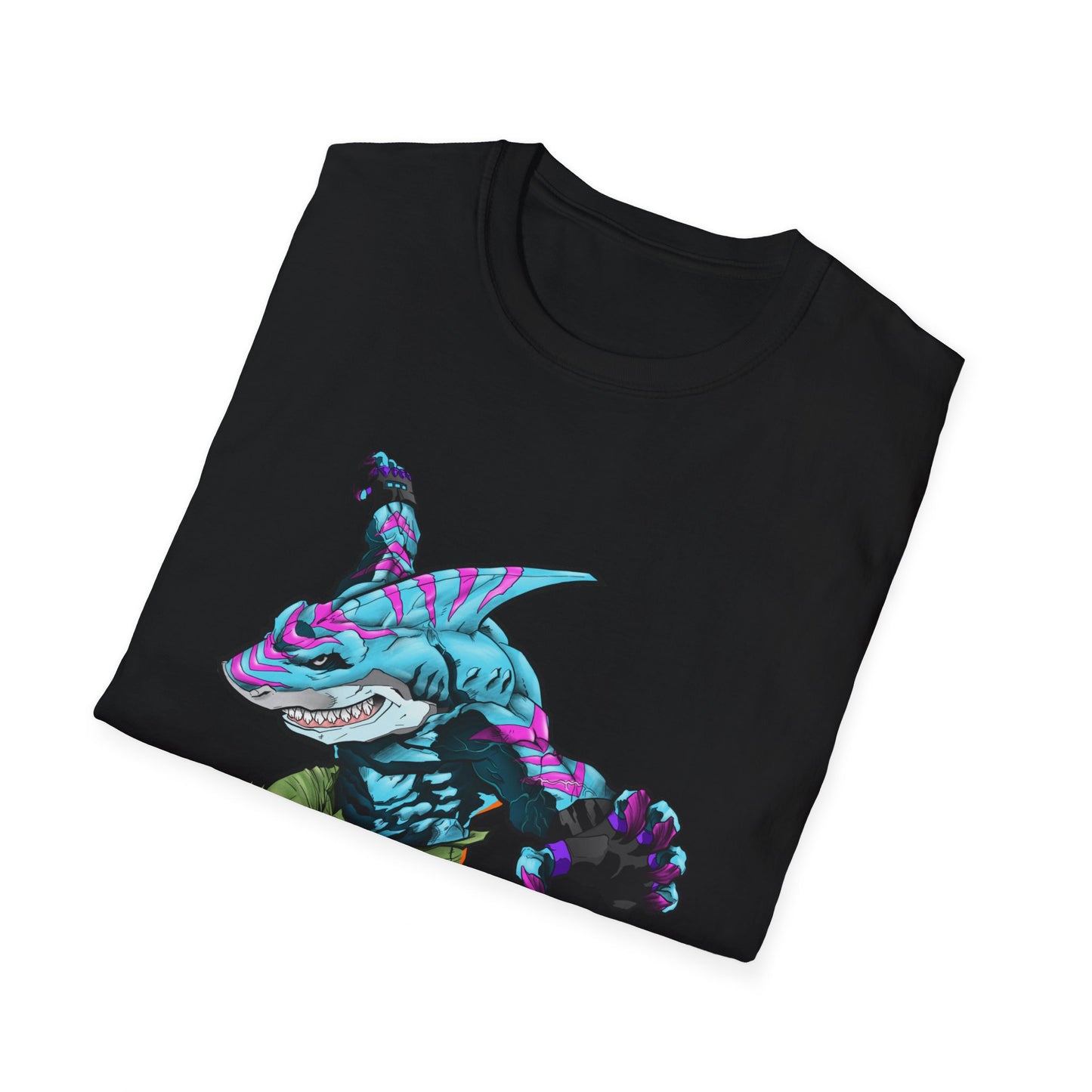 Street shark - retro Softstyle T-Shirt