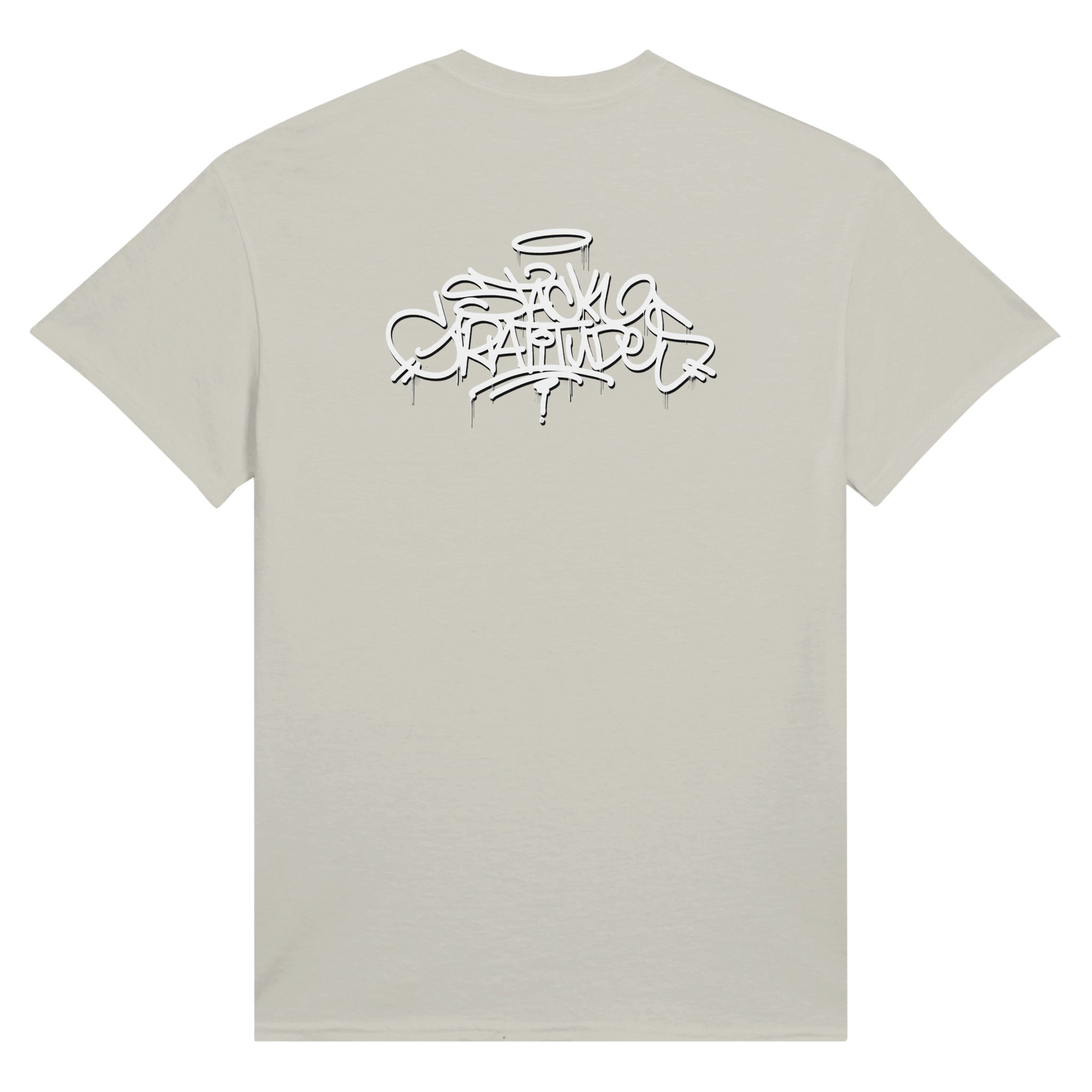 Stack Gratitudes (MTO)  Ultra Cotton Unisex Crewneck T-shirt | (Gildan 2000) White / S 