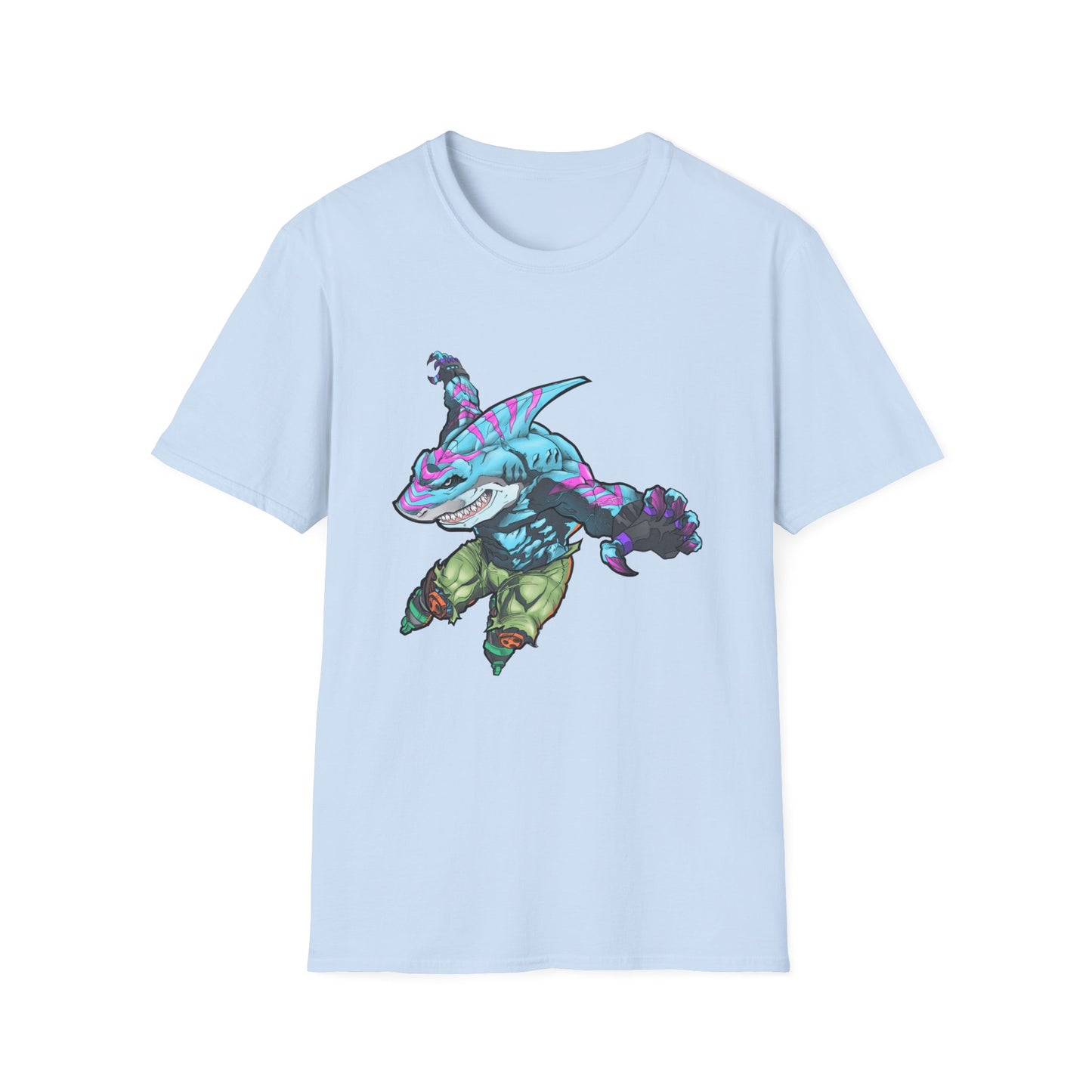 Street shark - retro Softstyle T-Shirt