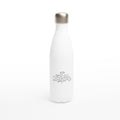 Stack Gratitudes (MTO) 
 White 17oz Stainless Steel Water Bottle Default Title 