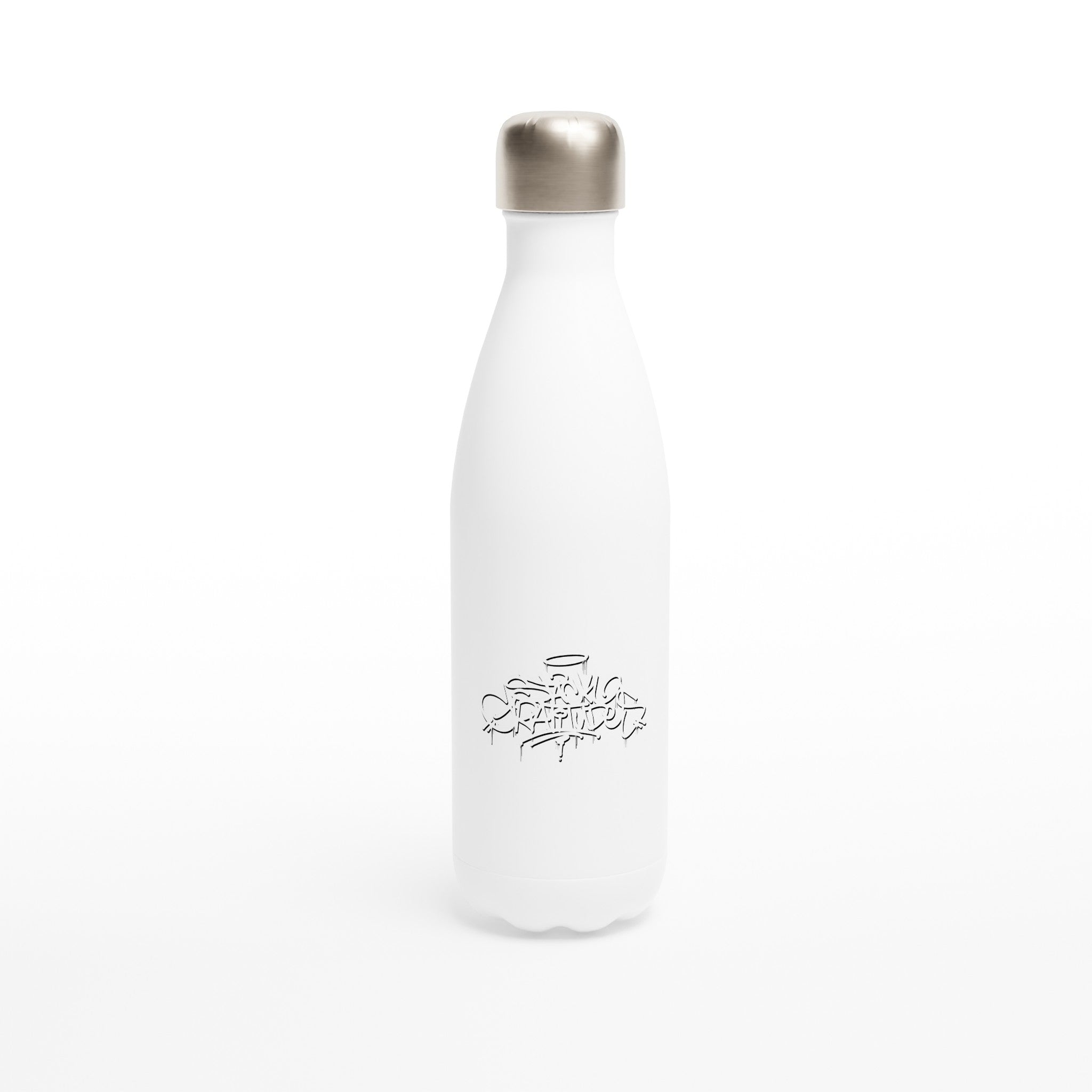 Stack Gratitudes (MTO) 
 White 17oz Stainless Steel Water Bottle Default Title 