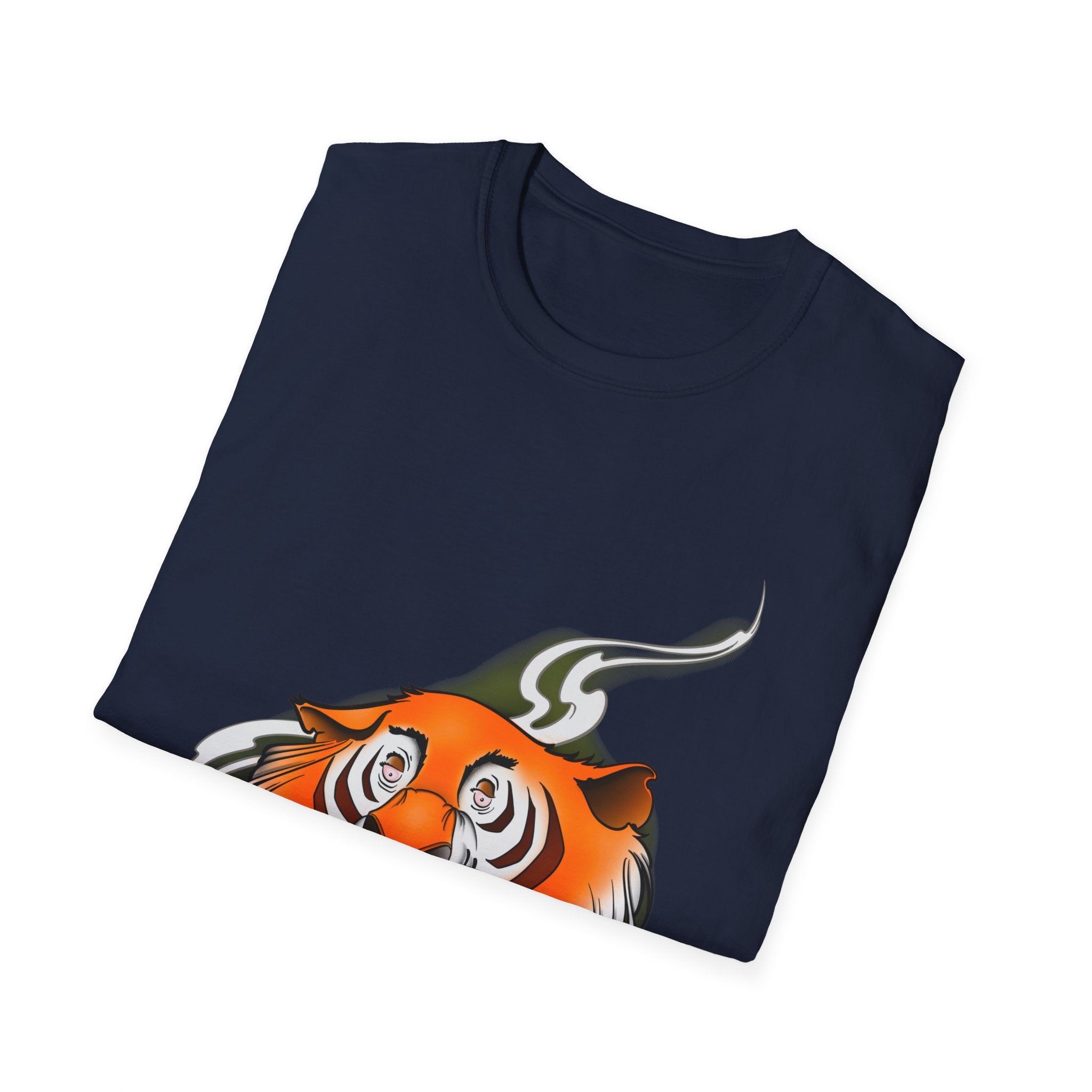 Stoney the Tiger - retro Softstyle T-Shirt
