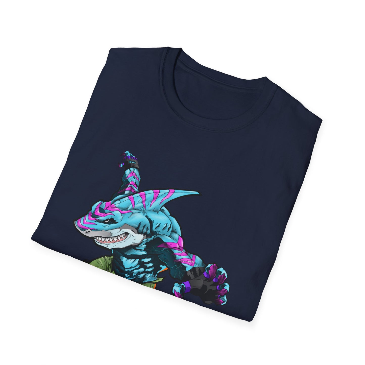 Street shark - retro Softstyle T-Shirt