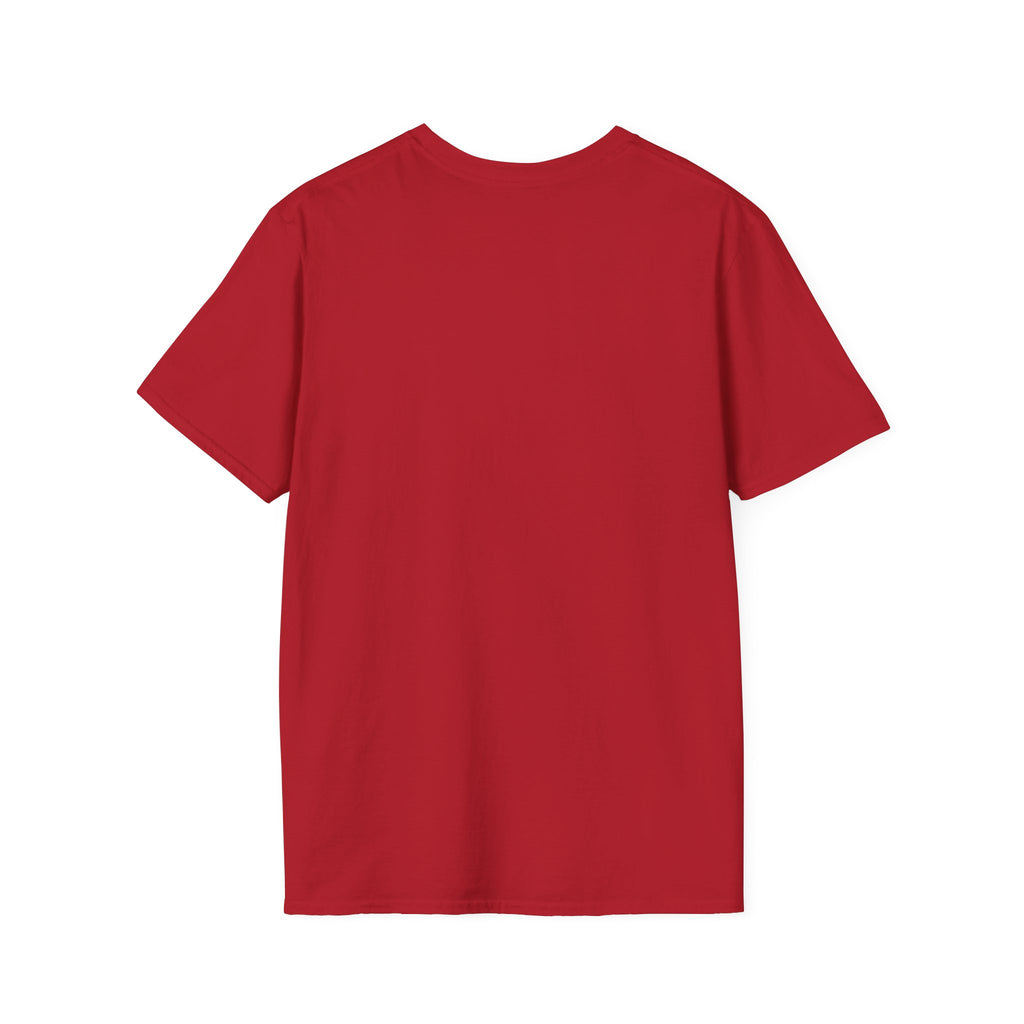 Caution Coyote Unisex Softstyle T-Shirt - Fun Graphic Tee for Animal Lovers