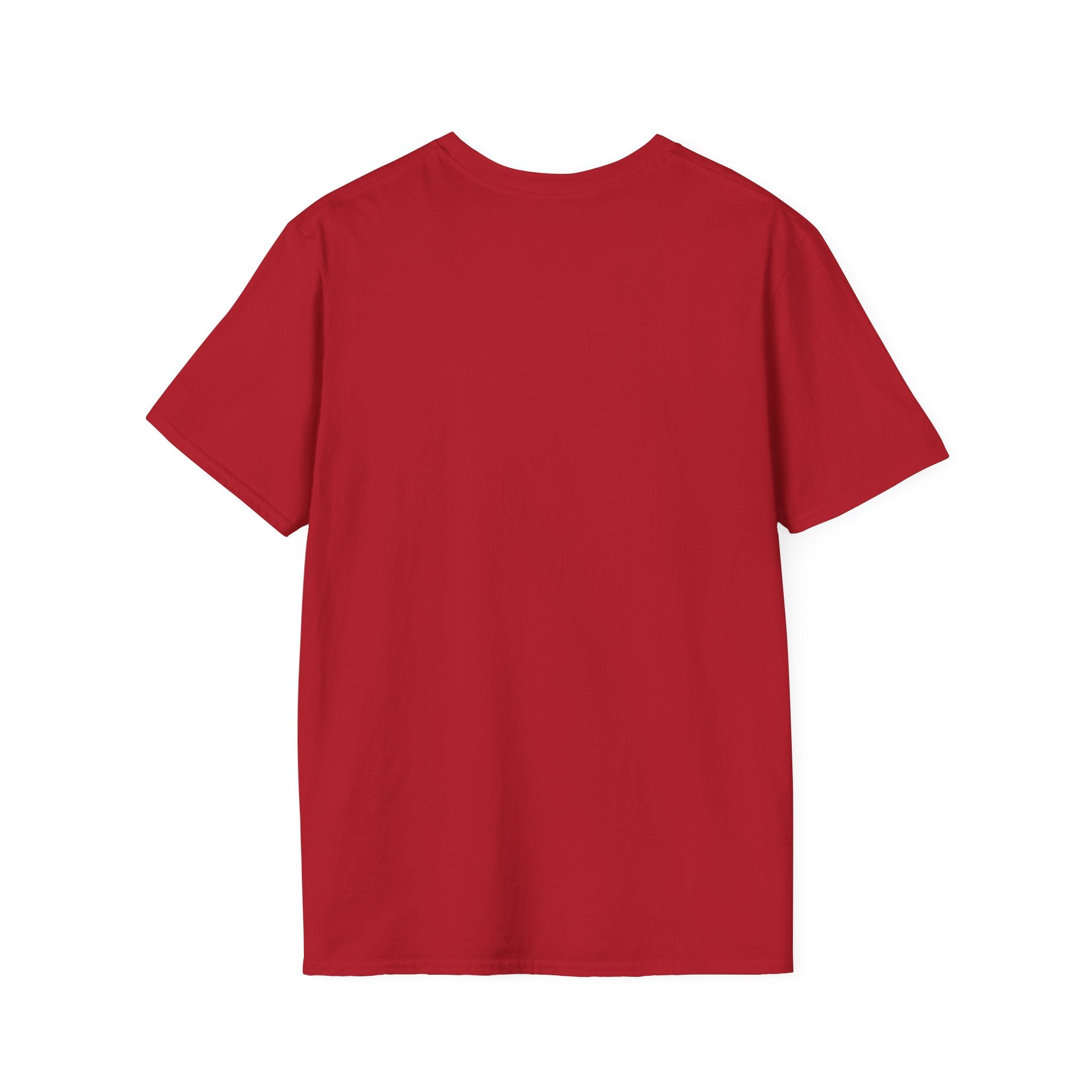 Caution Coyote Unisex Softstyle T-Shirt - Fun Graphic Tee for Animal Lovers