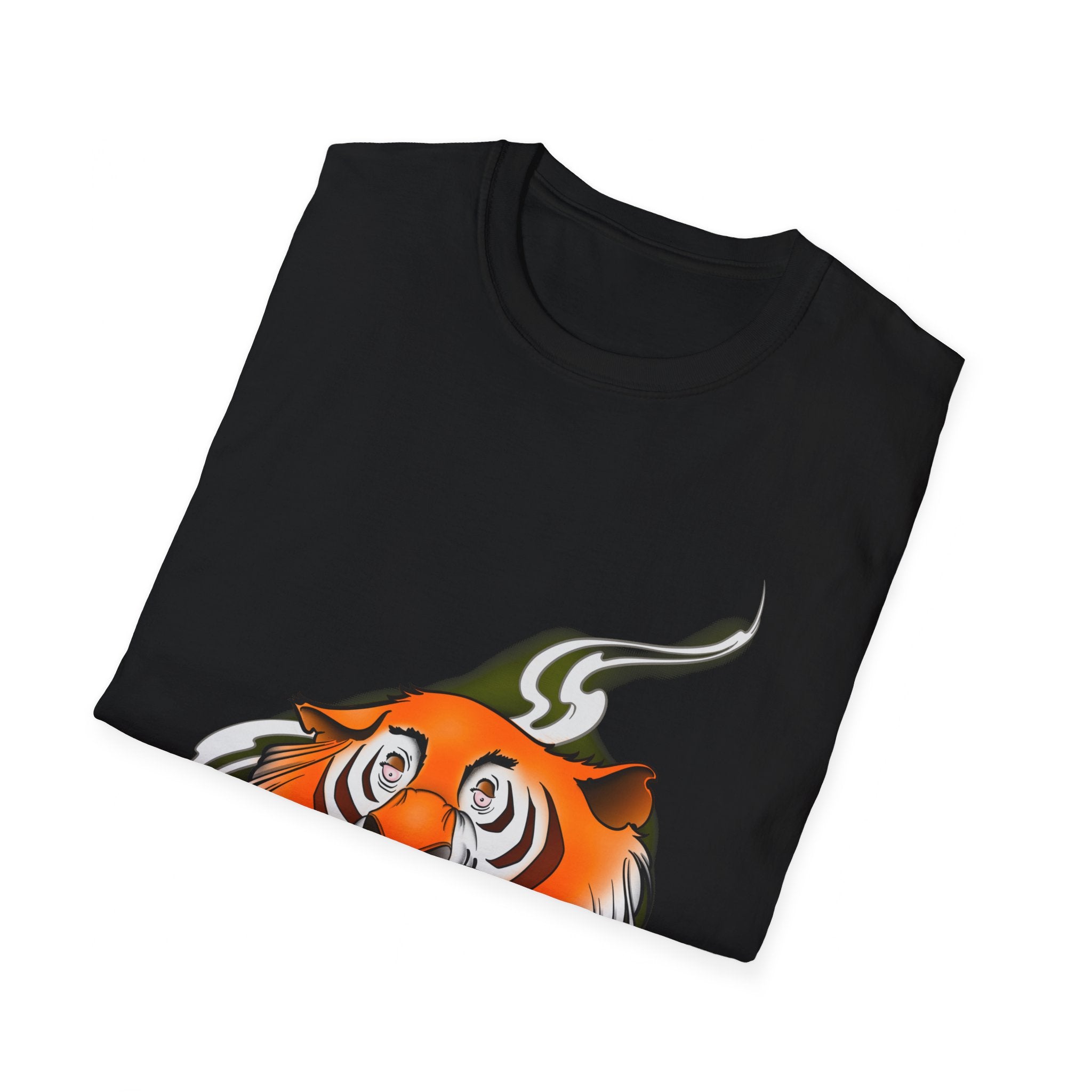 Stoney the Tiger - retro Softstyle T-Shirt