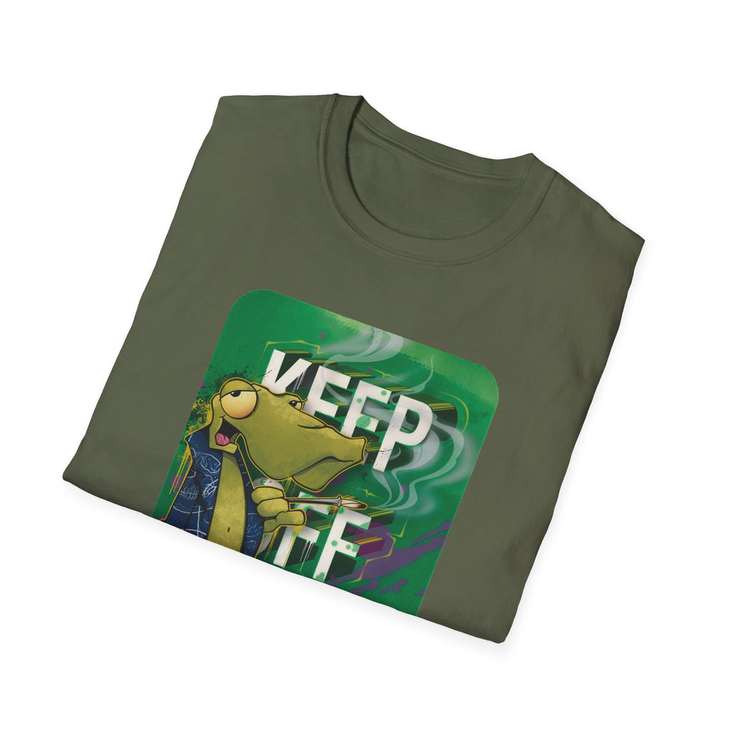 Cool Vibe Unisex Softstyle T-Shirt - 'Keep It Grass' Graphic Tee S / Daisy 
