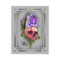 Skull/Rose 11″ x 14″ (Vertical) / Satin 