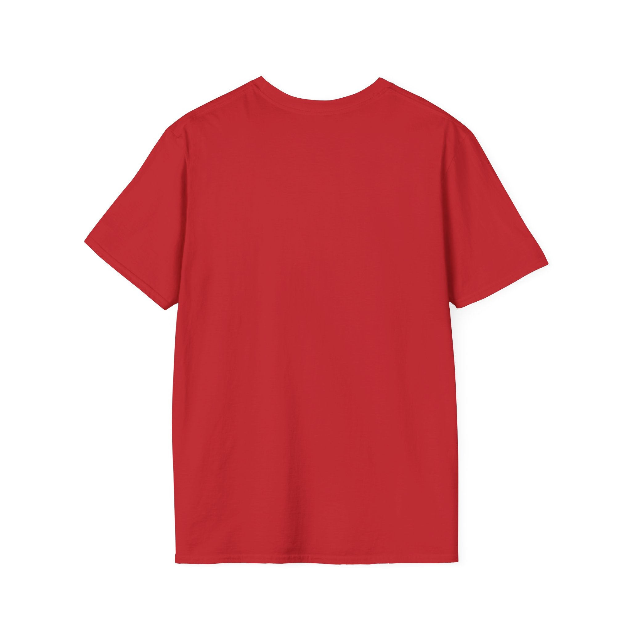 Caution Coyote Unisex Softstyle T-Shirt - Fun Graphic Tee for Animal Lovers