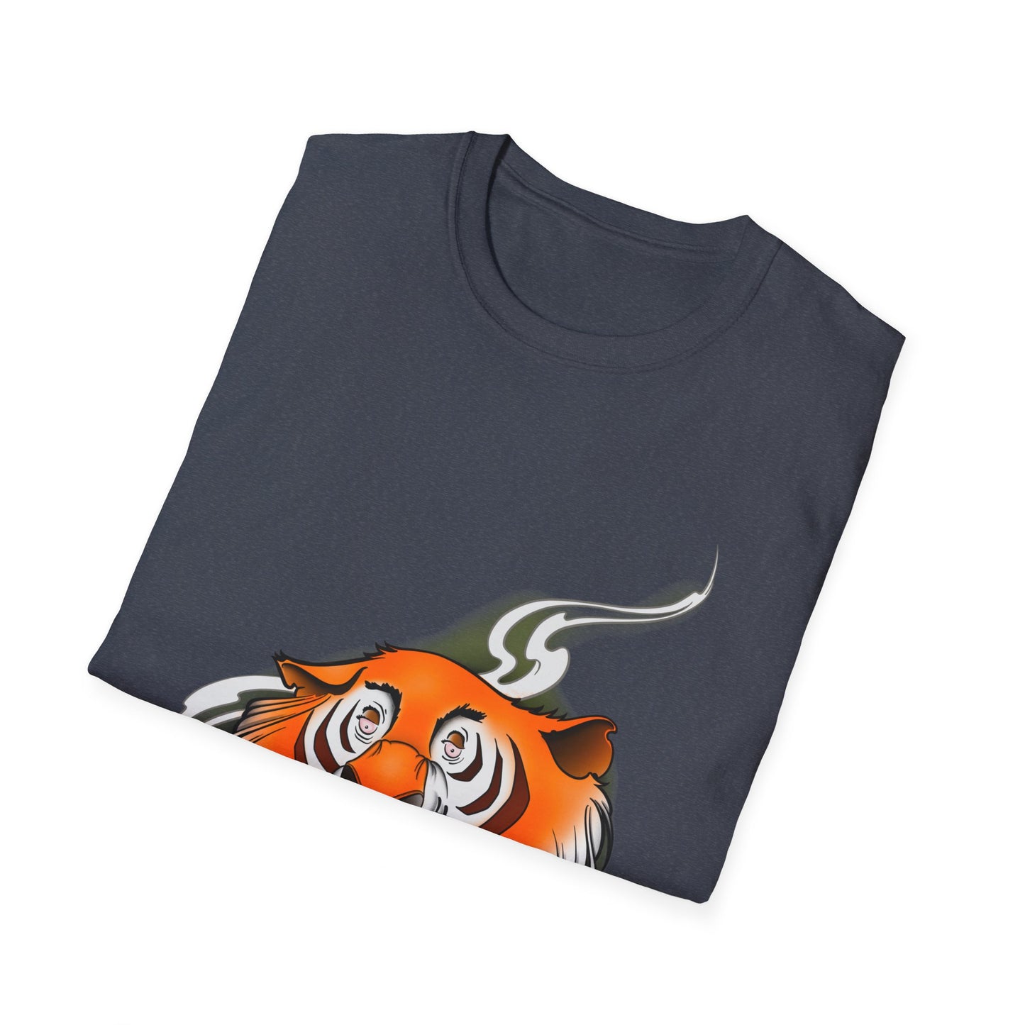 Stoney the Tiger - retro Softstyle T-Shirt