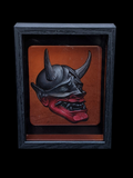 Shadow box Hannya (grey)