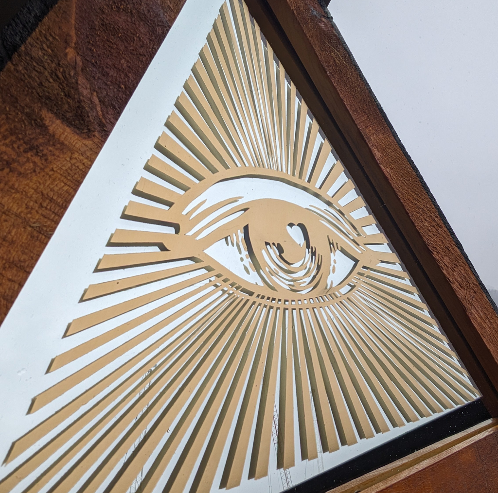 All seeing eye- mirror