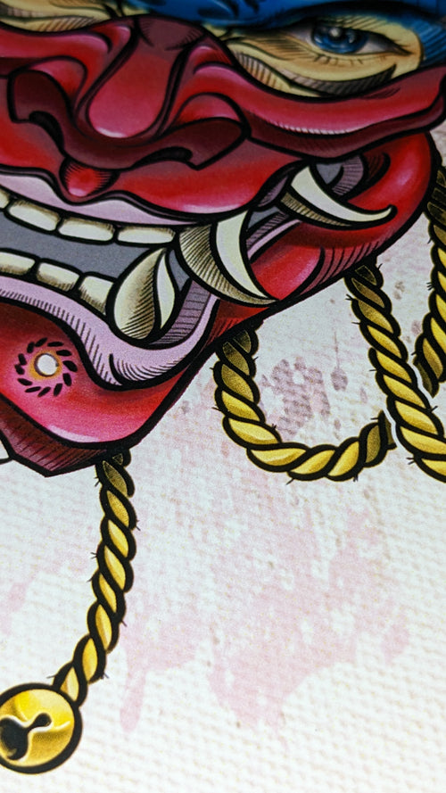 Product image, detail image to show quality of artwork. 