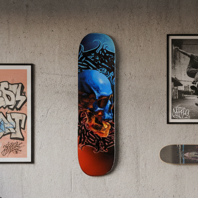 As above, So below. Skate deck