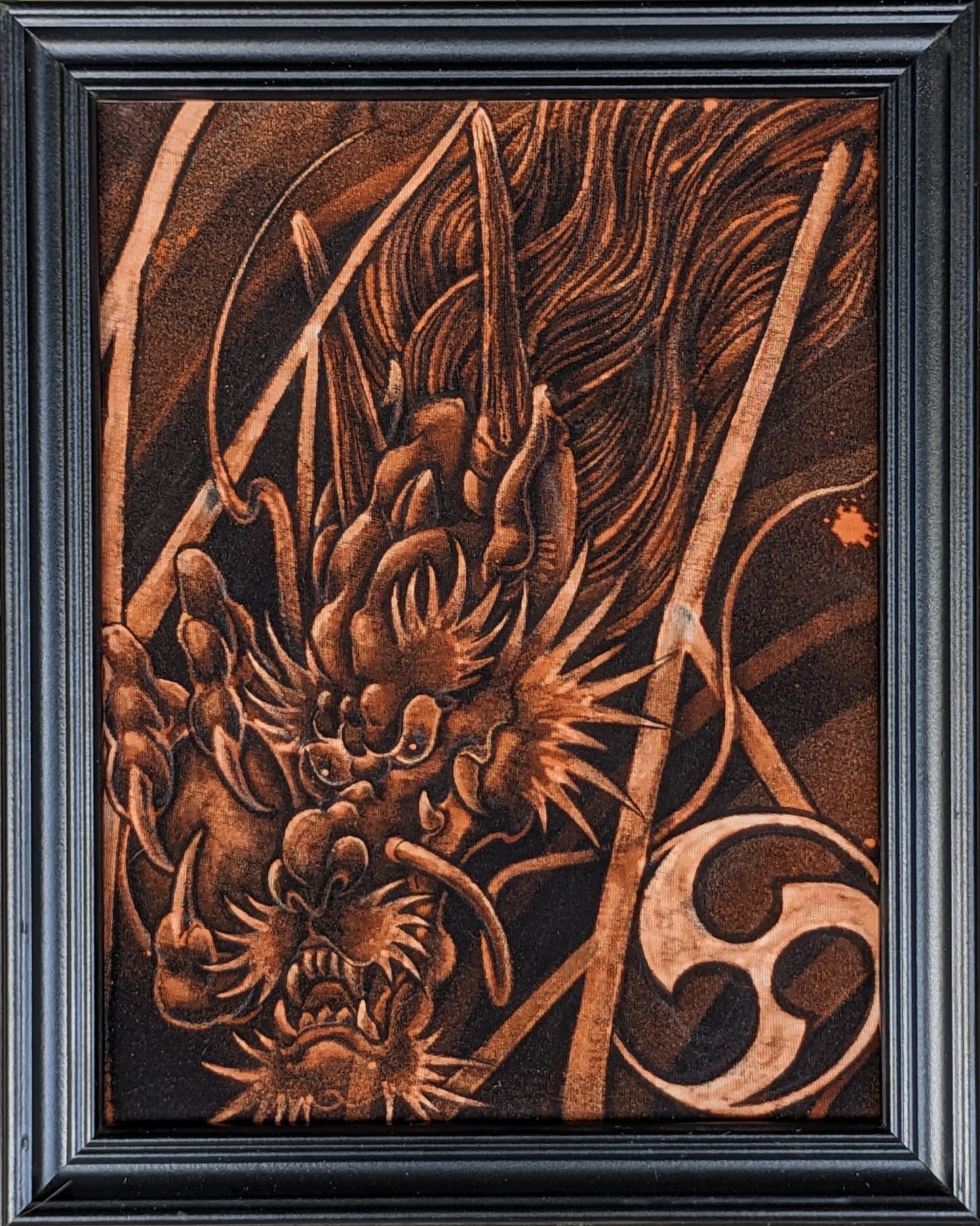 Framed bleach Dragon