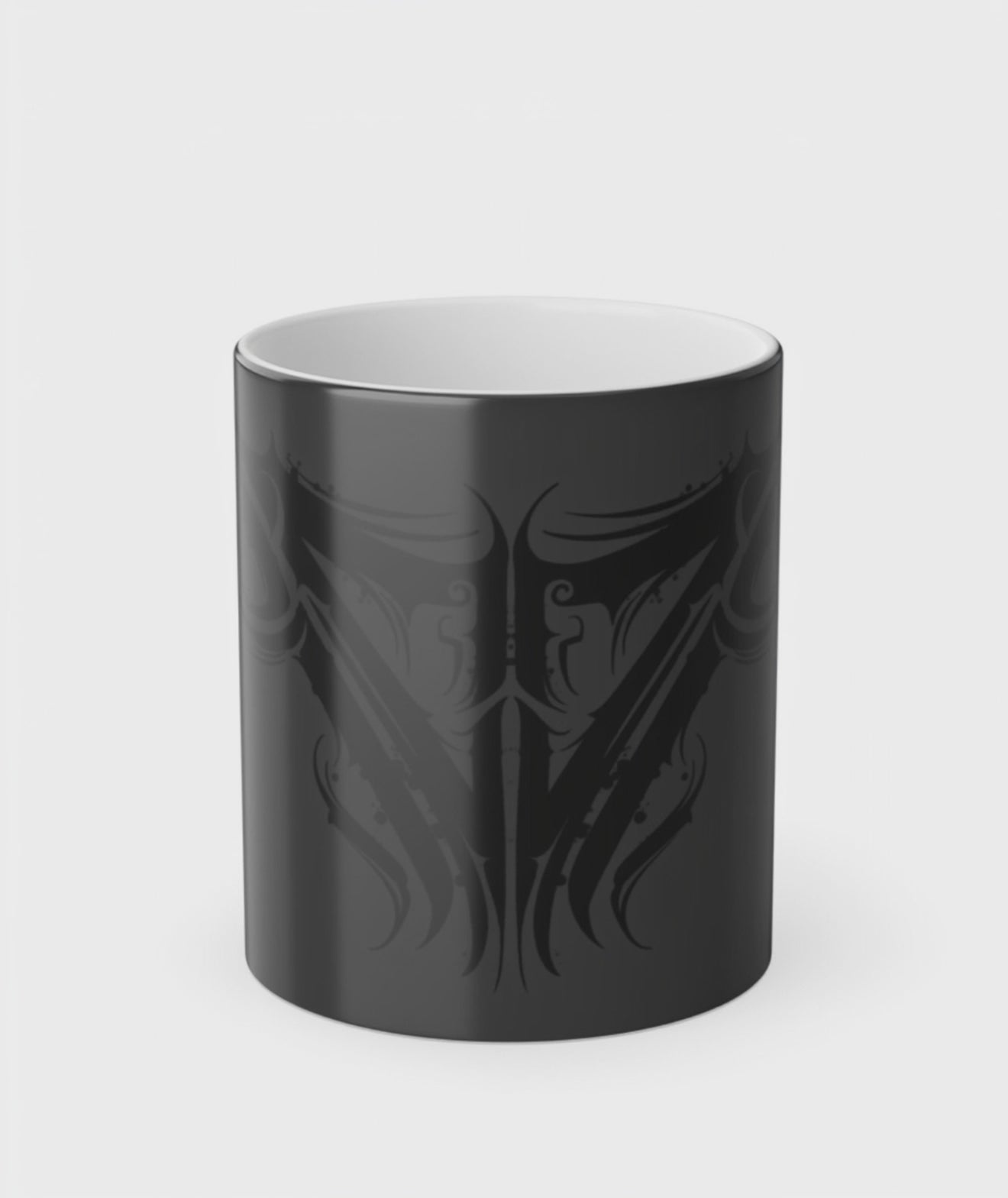 Tribal Sigilism Morphing Mug – Heat Reactive Art Coffee Mug