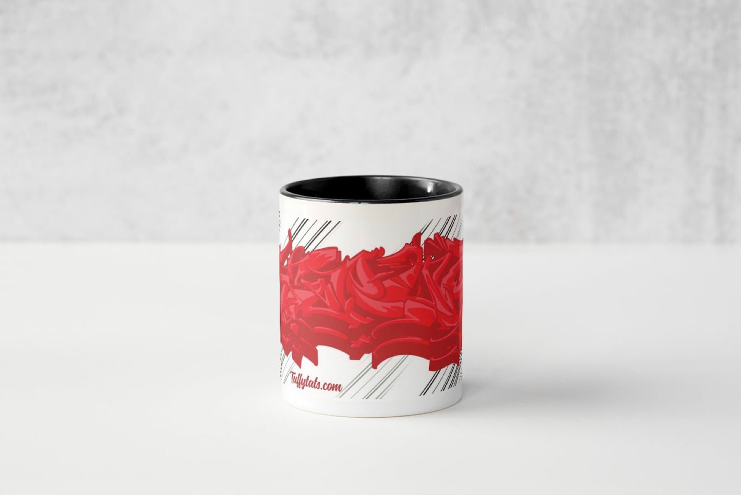 Horus graffiti mug