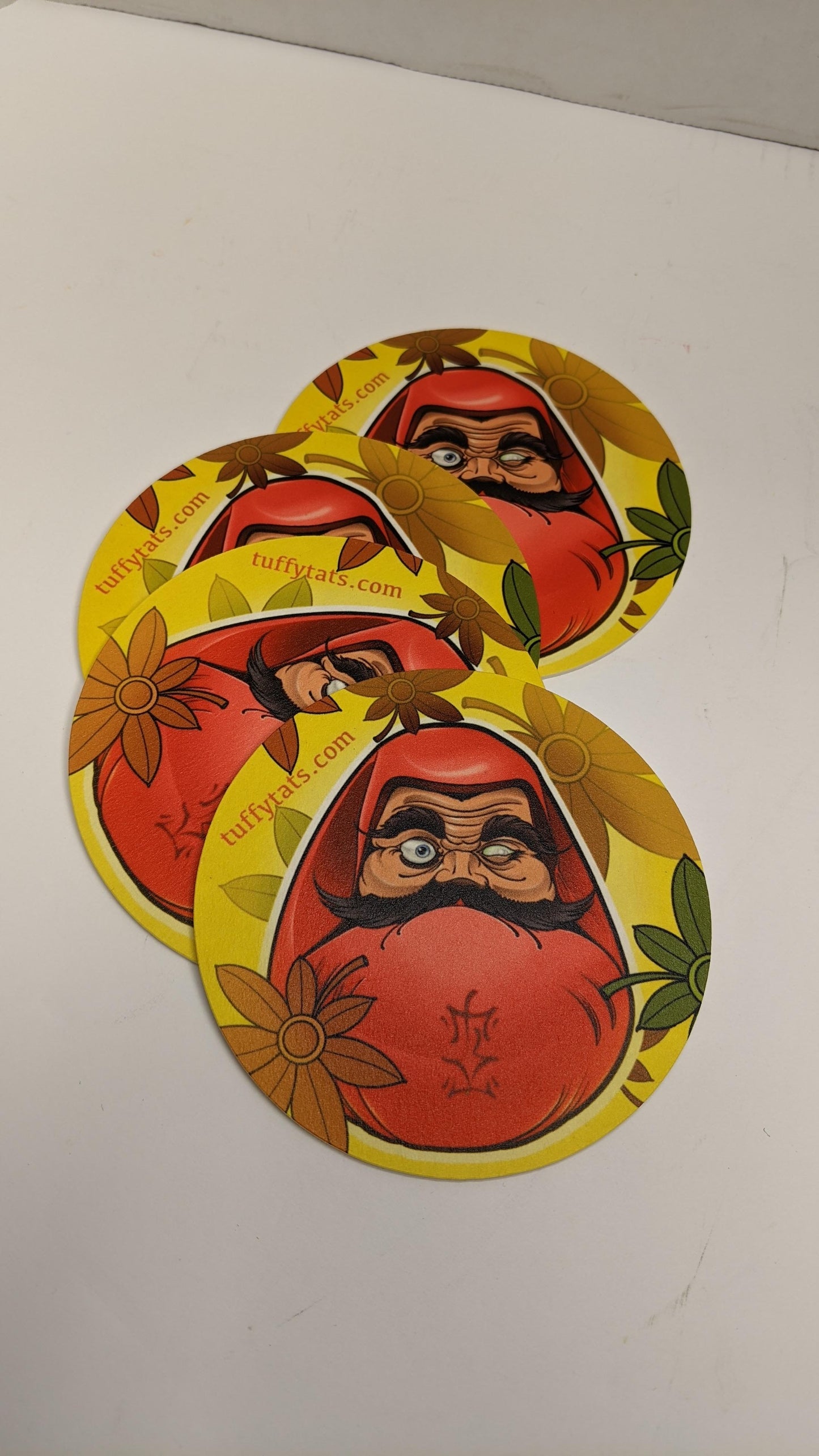 Daruma coaster pack (4)