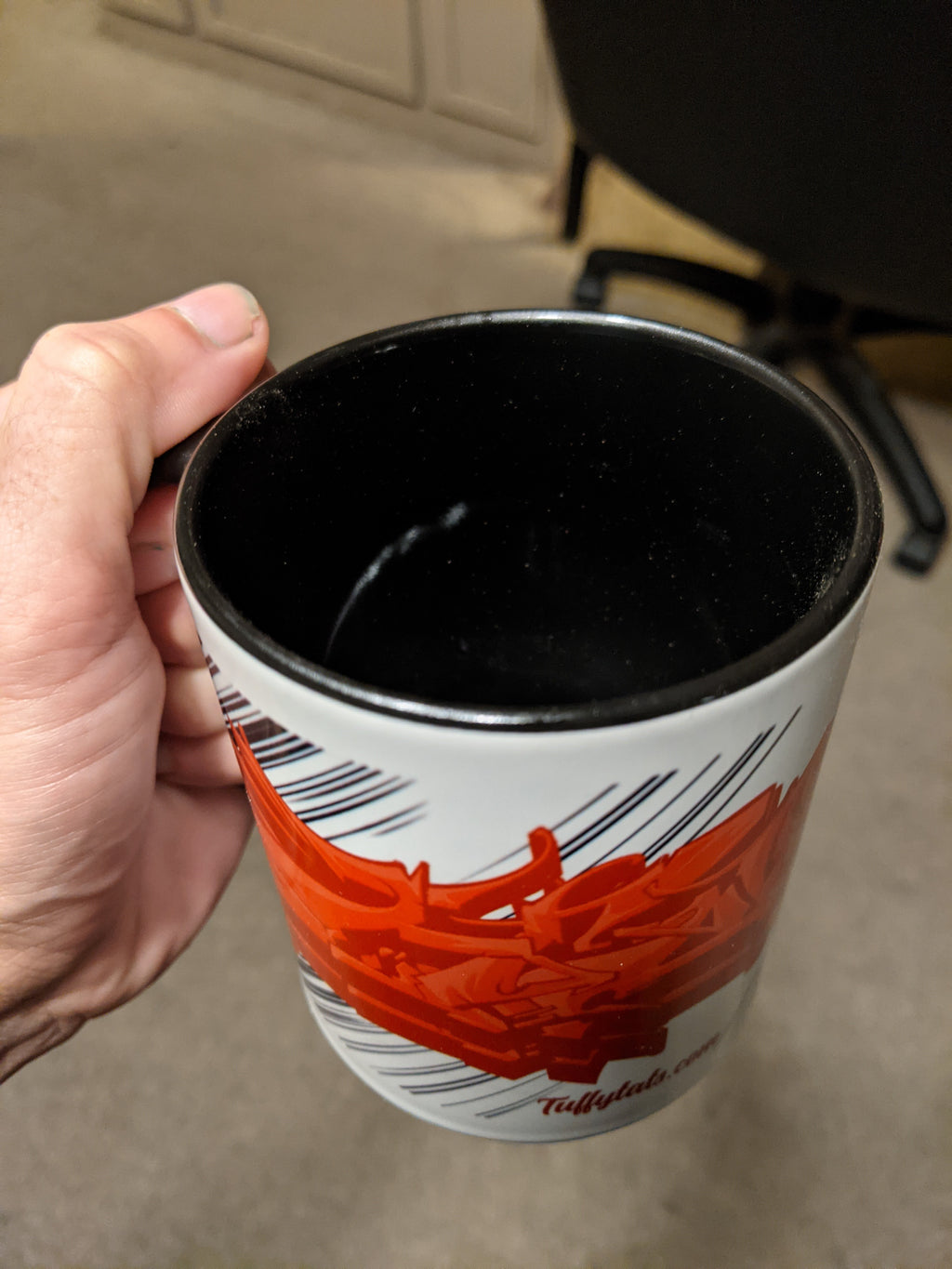 Horus graffiti mug