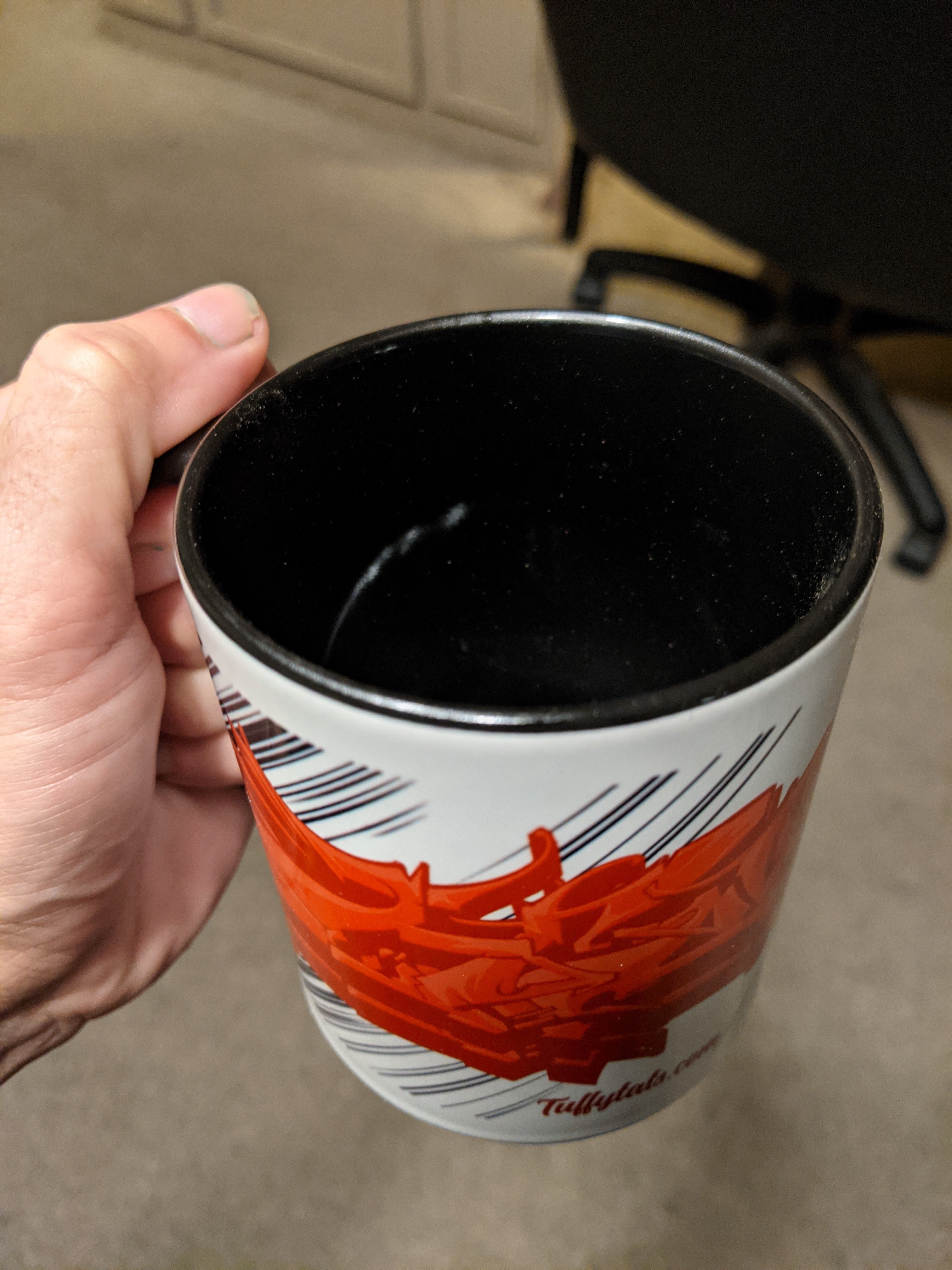 Horus graffiti mug