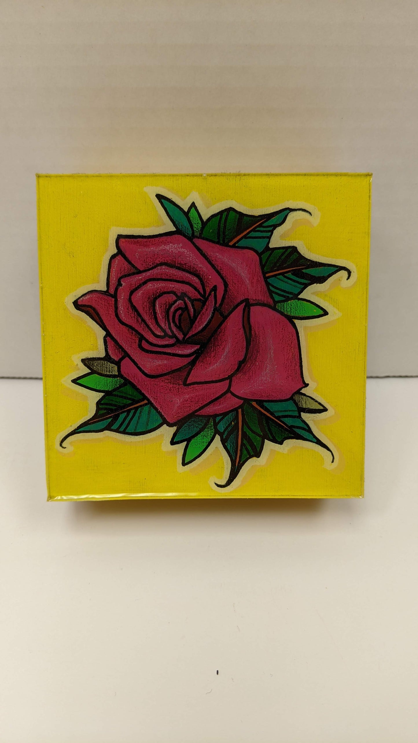 Small Rose - Yellow