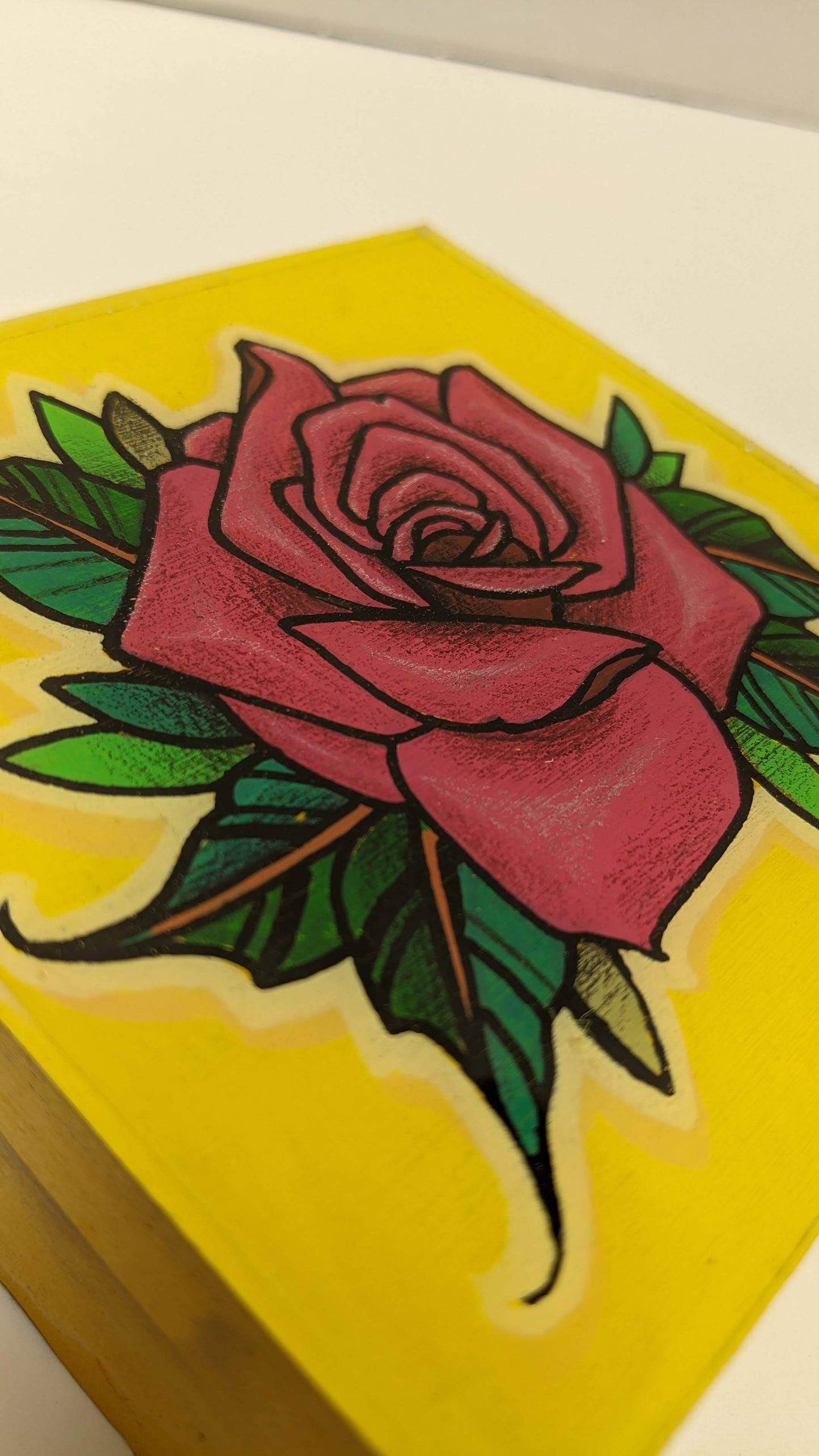 Small Rose - Yellow